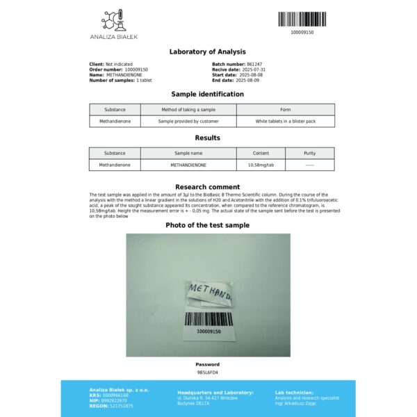 048 Dianabol 100 Pastiglie - 10mg/pastiglia - Metandrostenolone 100 - Image 2