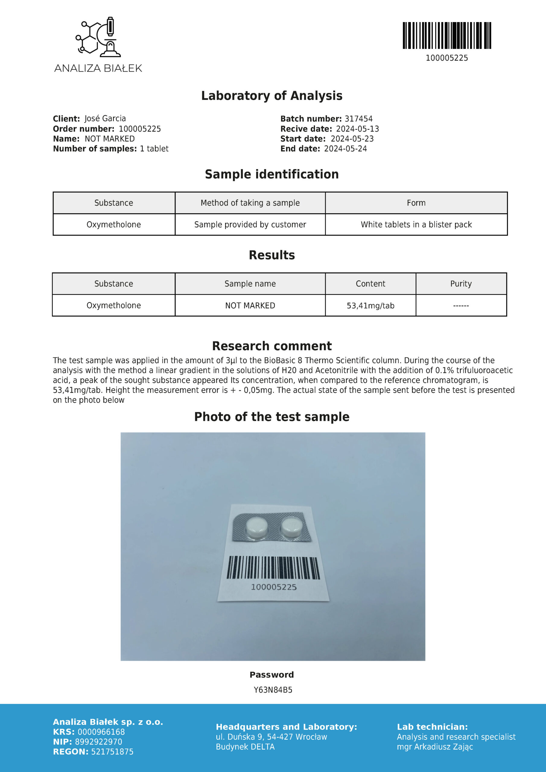 Anadrolus 50 mg - Oxymetholone - Anadrol - Image 3
