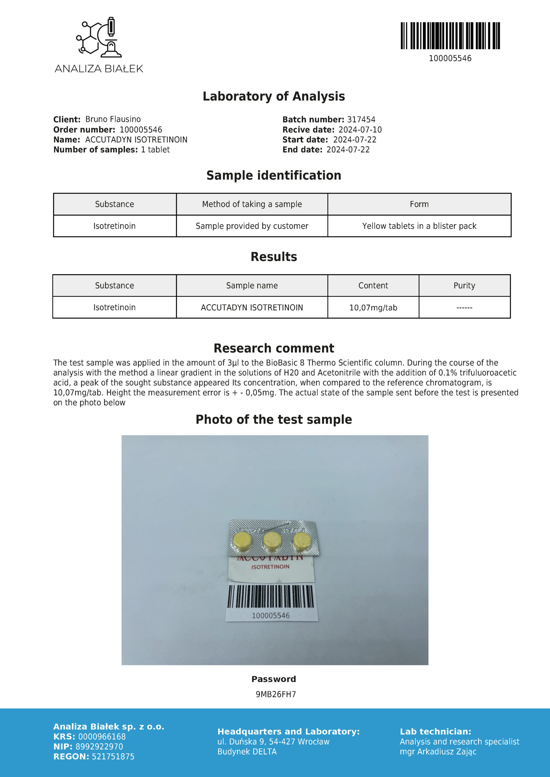 Accutadyn 10mg (Isotretinoina) - Image 3