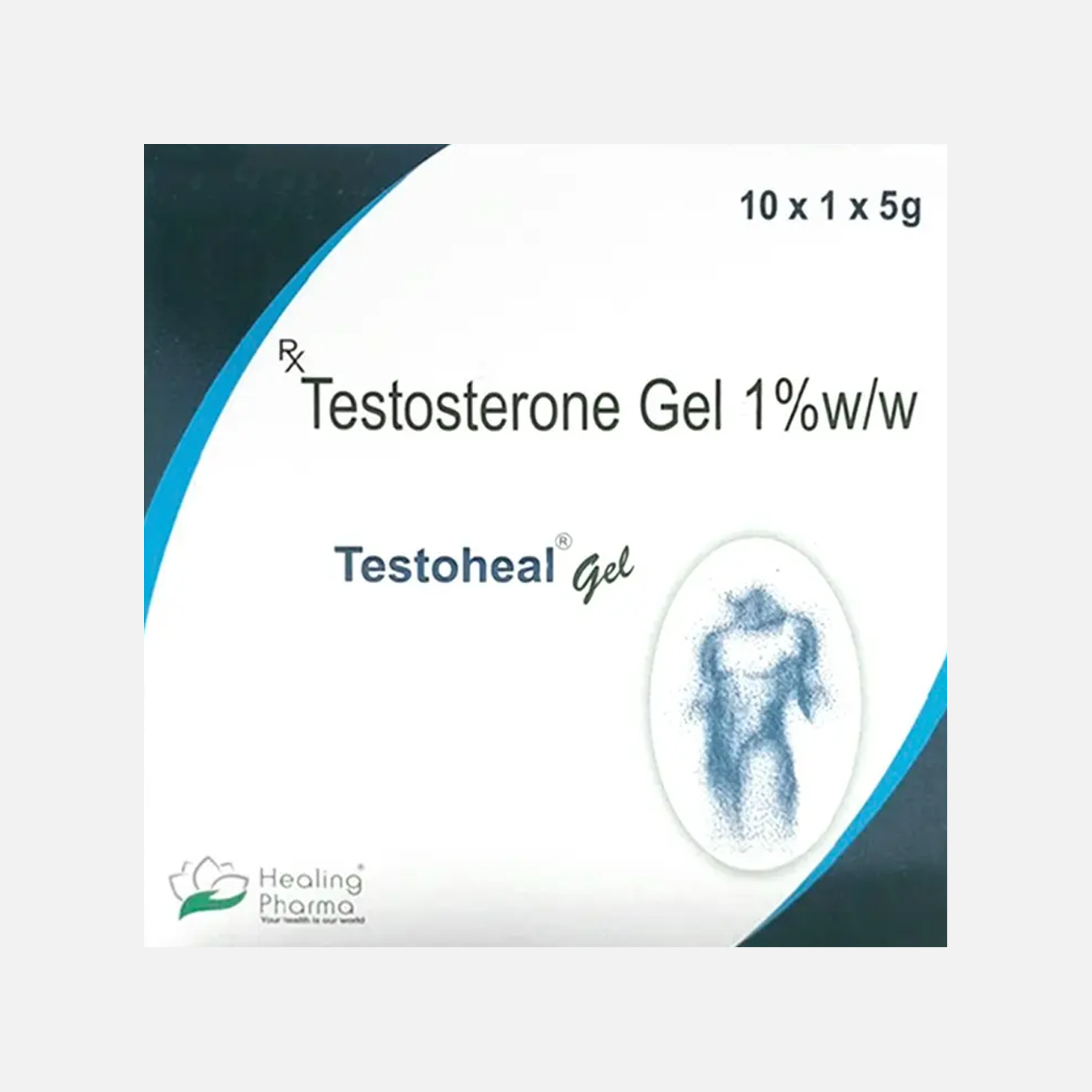 Testoheal - Testosterone gel 1% - Testogel