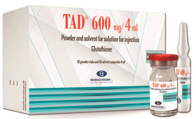 TAD-600 - Glutatione - Peptide Antiossidante